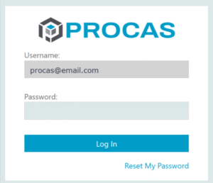 PROCAS Login
