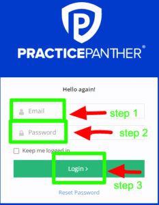 PracticePanther Login