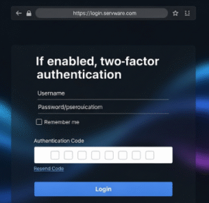  Servware Login