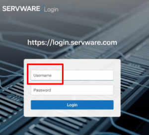  Servware Login