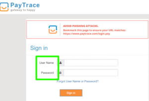 PayTrace Login