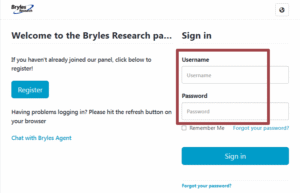 Bryles Research Login