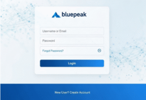 Bluepeak login
