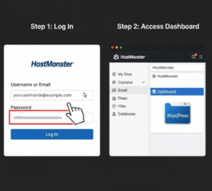 HostMonster login