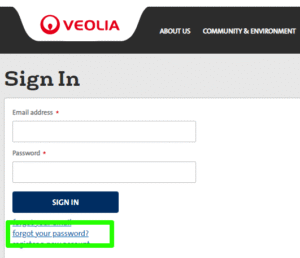 Veolia Water Login