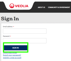 Veolia Water Login